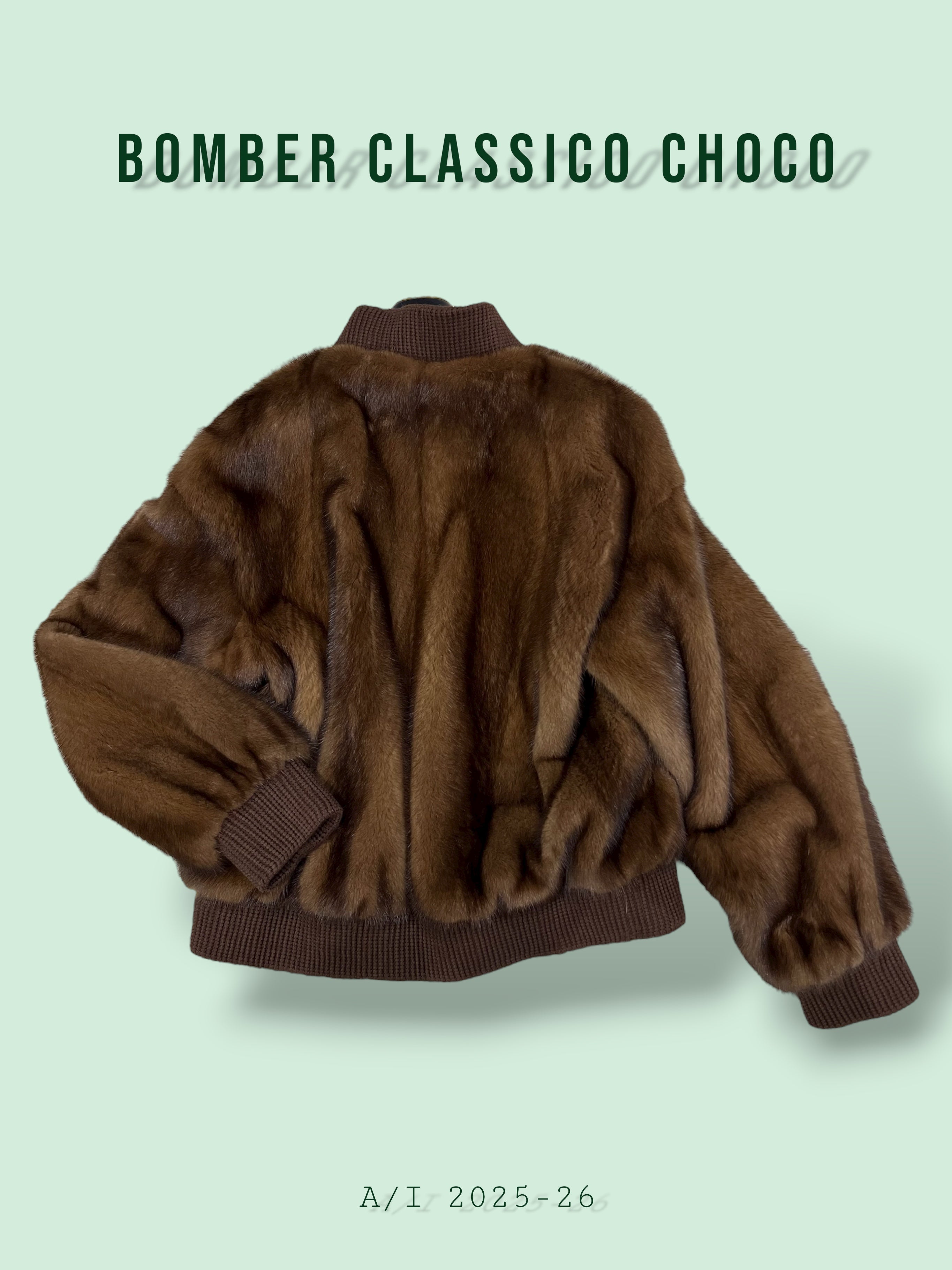 PRE ORDINE- Bomber Classico Choco