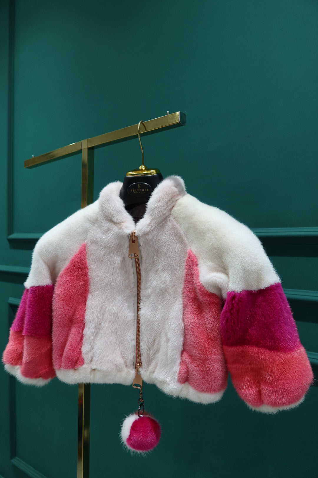 Bomber Visone Multicolor- Kids