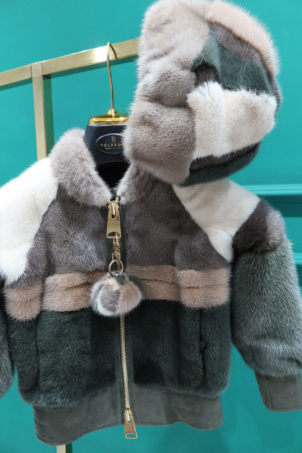 Bomber Visone Multicolor- Kids