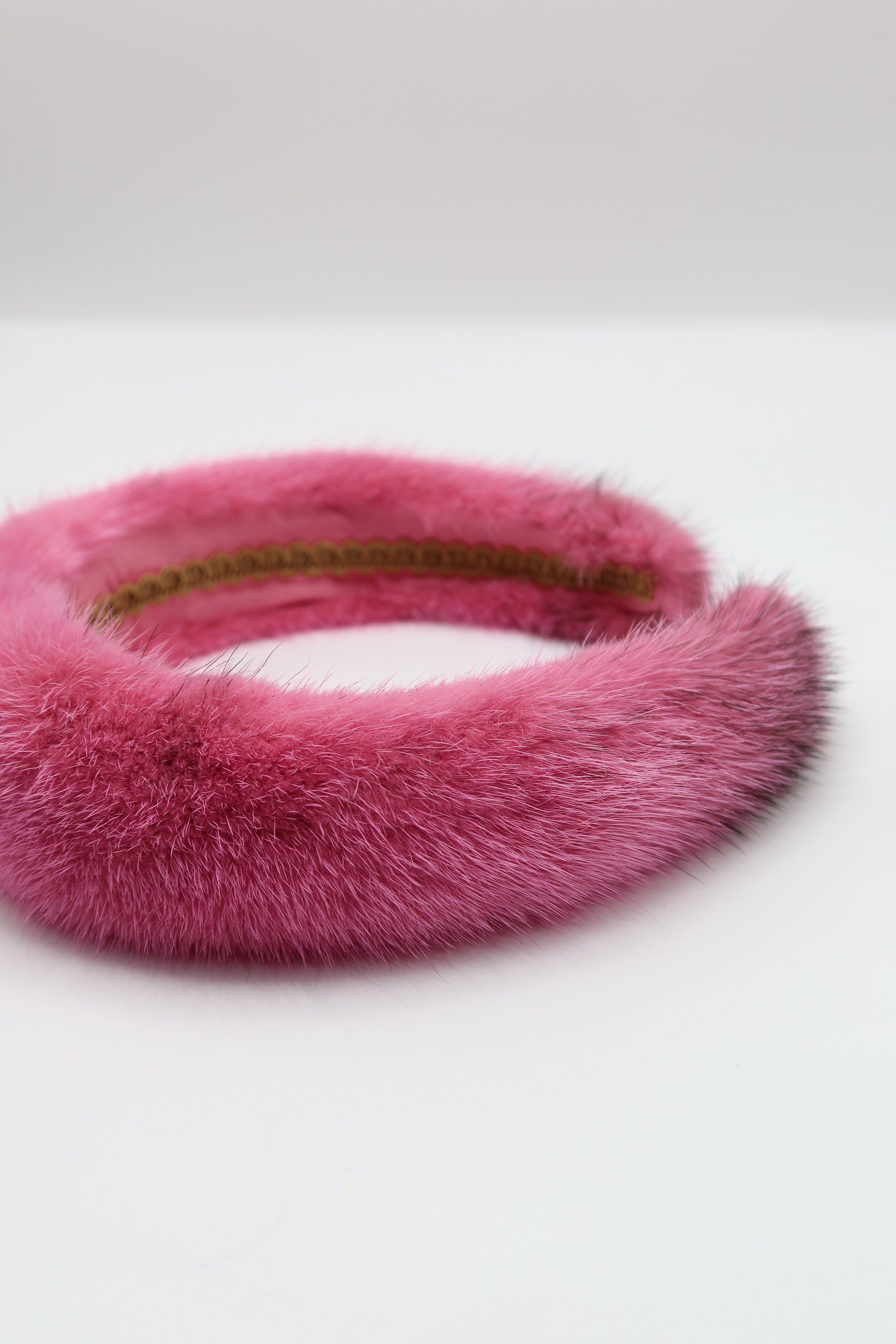 Cerchietto per Capelli in Visone