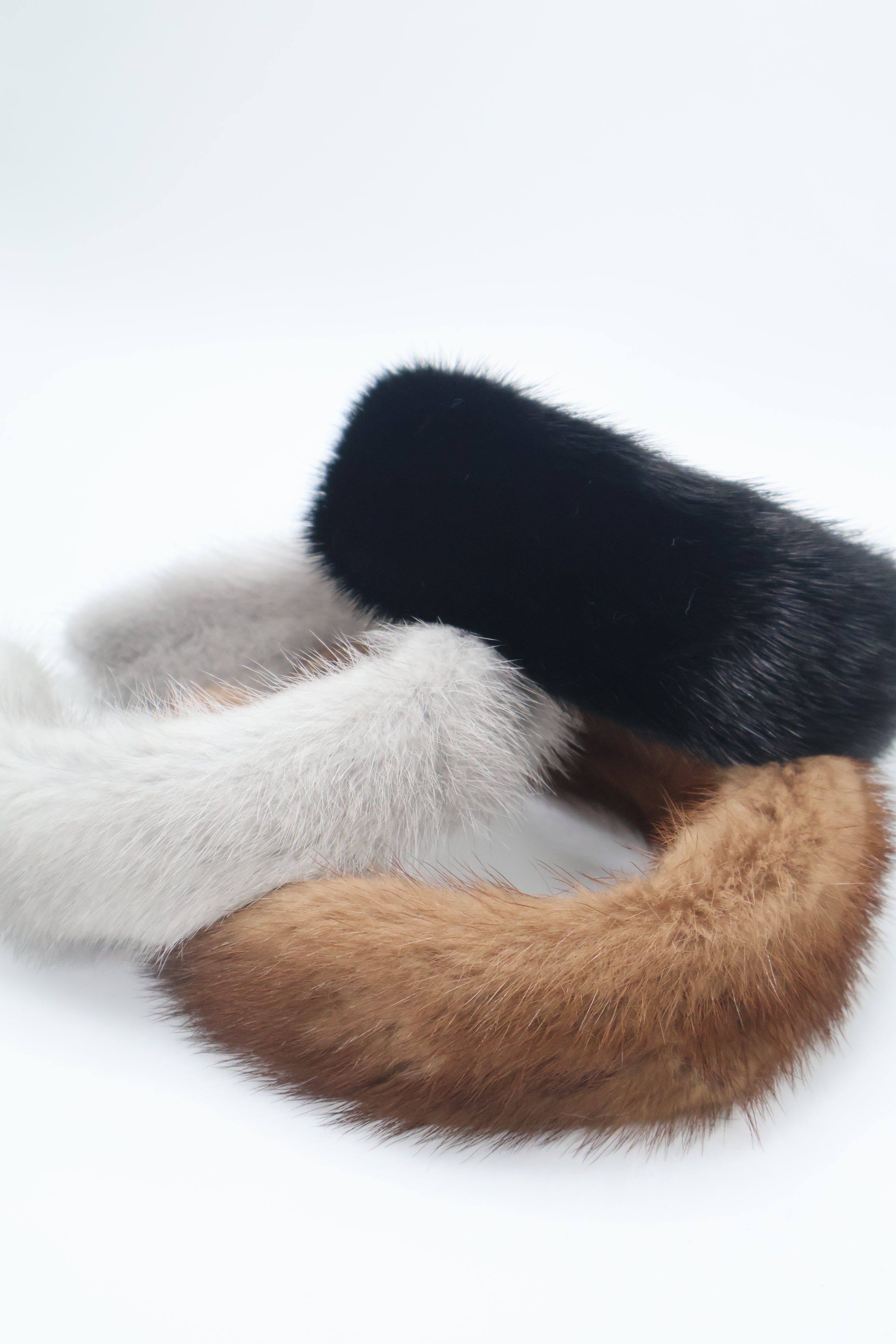 Cerchietto per Capelli in Visone