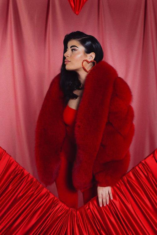Bomber Comfy “Chiara” Rosso