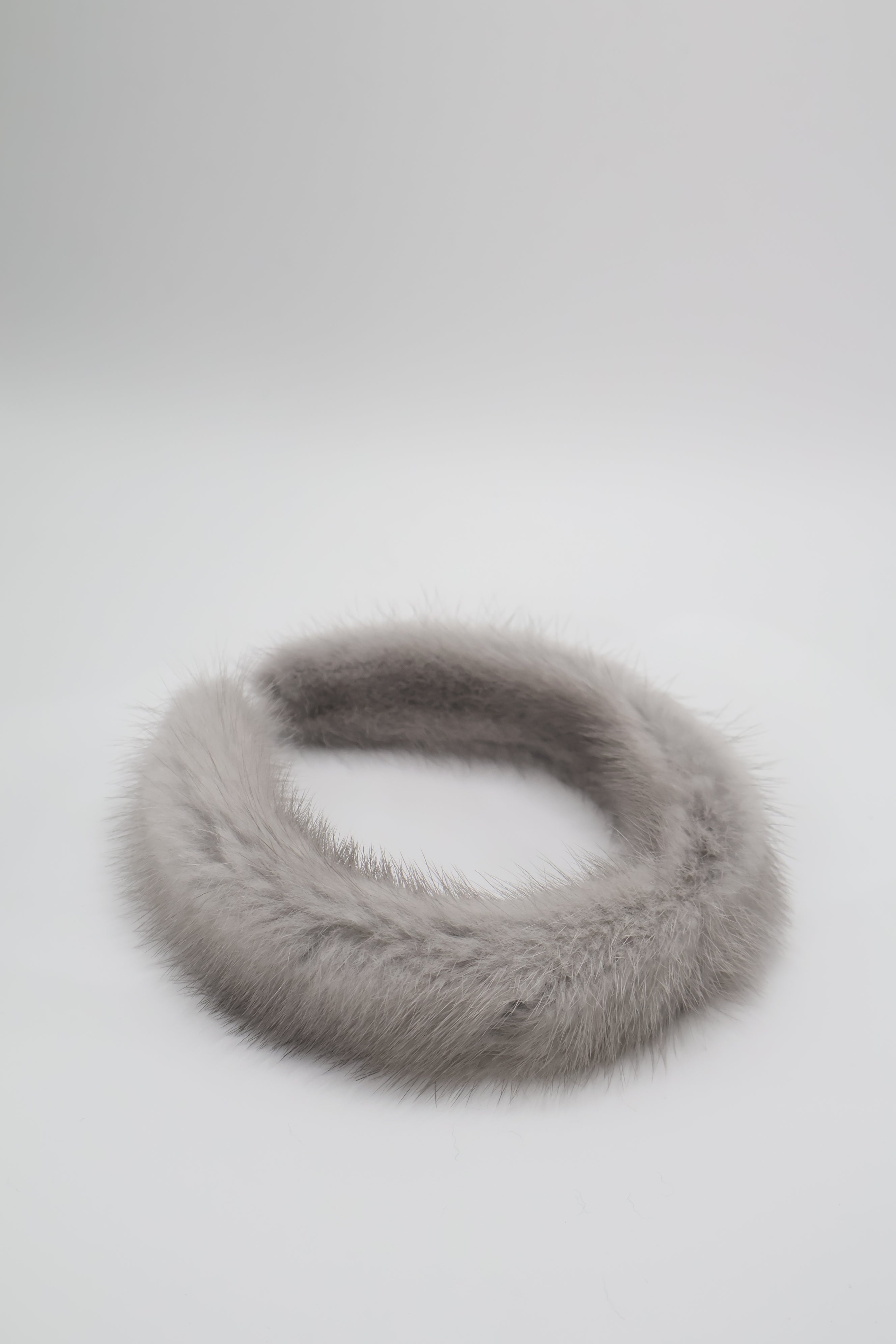 Cerchietto per Capelli in Visone