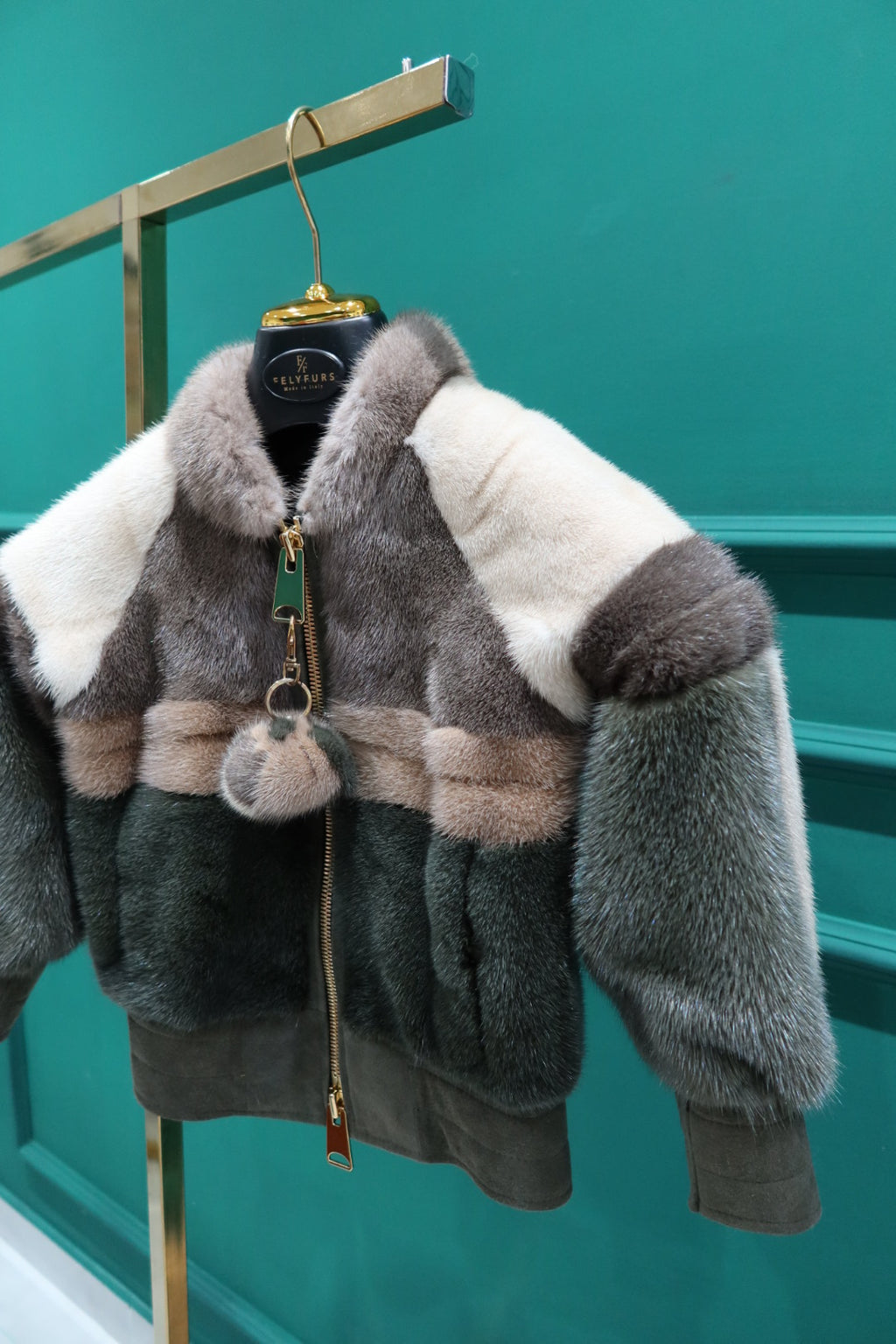 Bomber Visone Multicolor- Kids