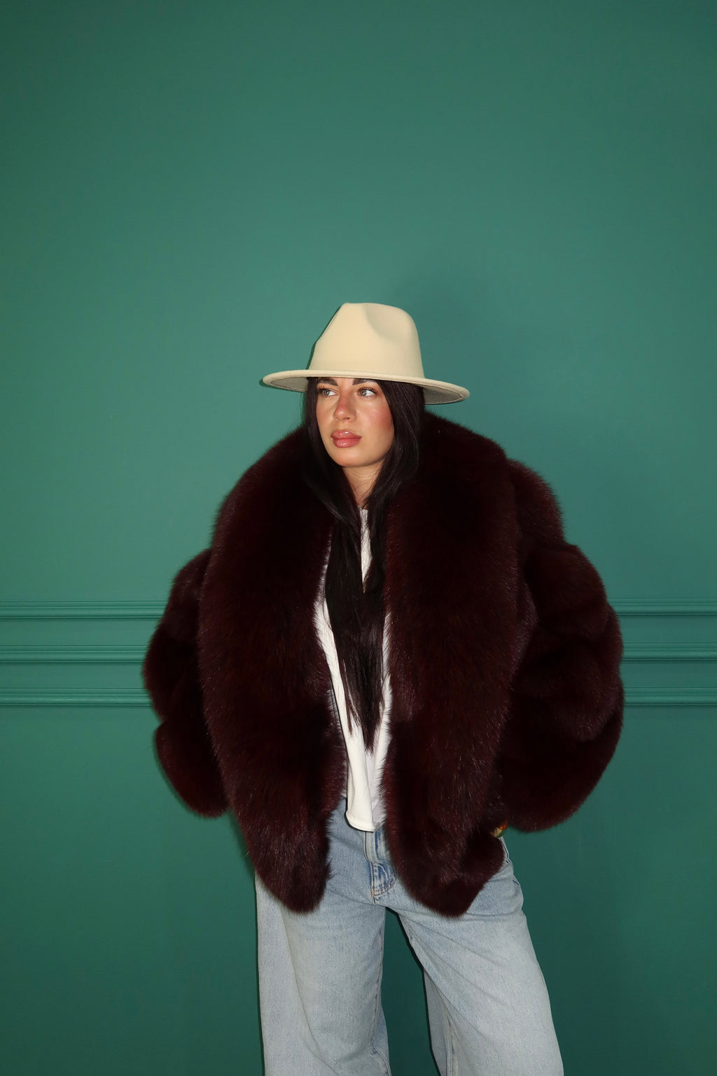 Bomber Comfy “Chiara” Bordeaux