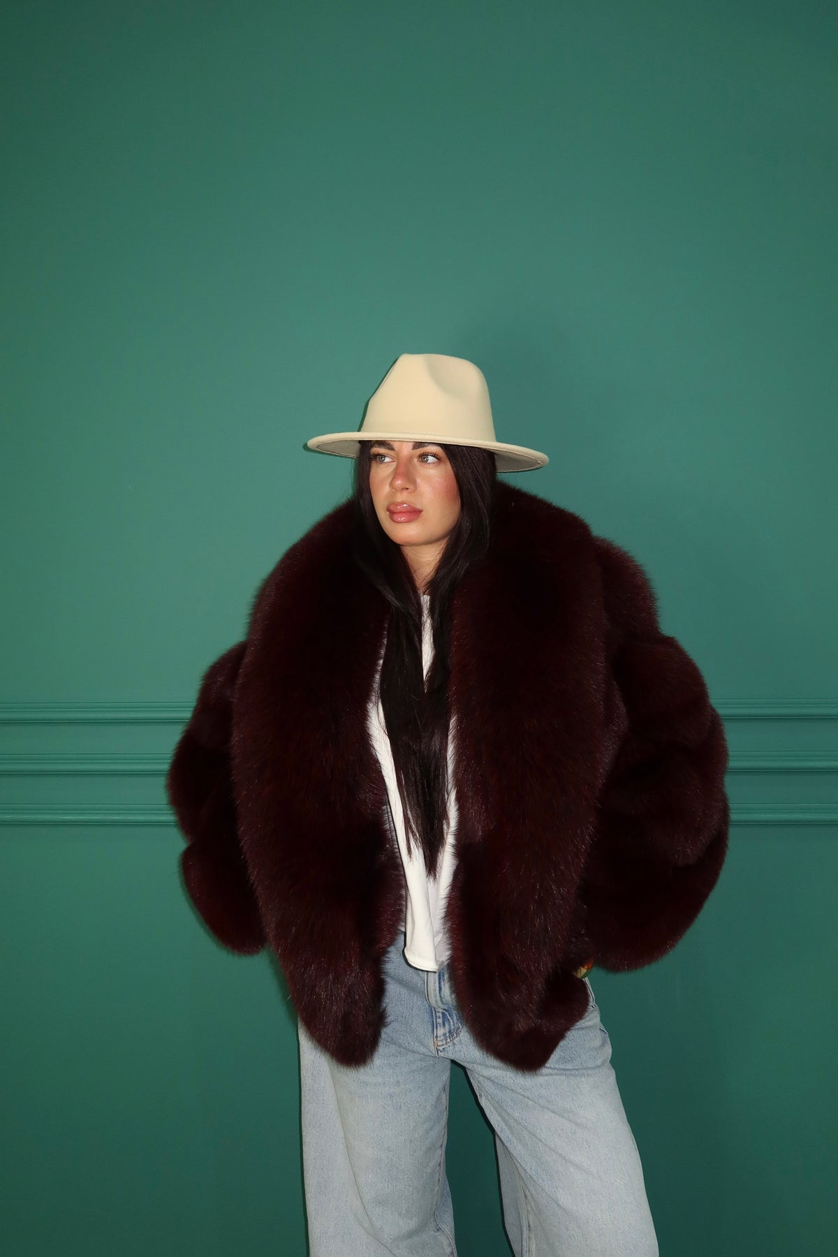 Bomber Comfy “Chiara” Bordeaux