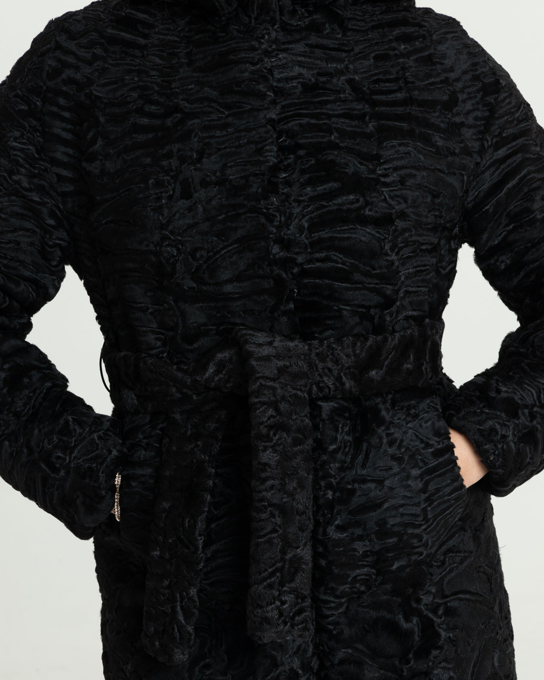 PRE ORDER- Cappotto Linda Nero