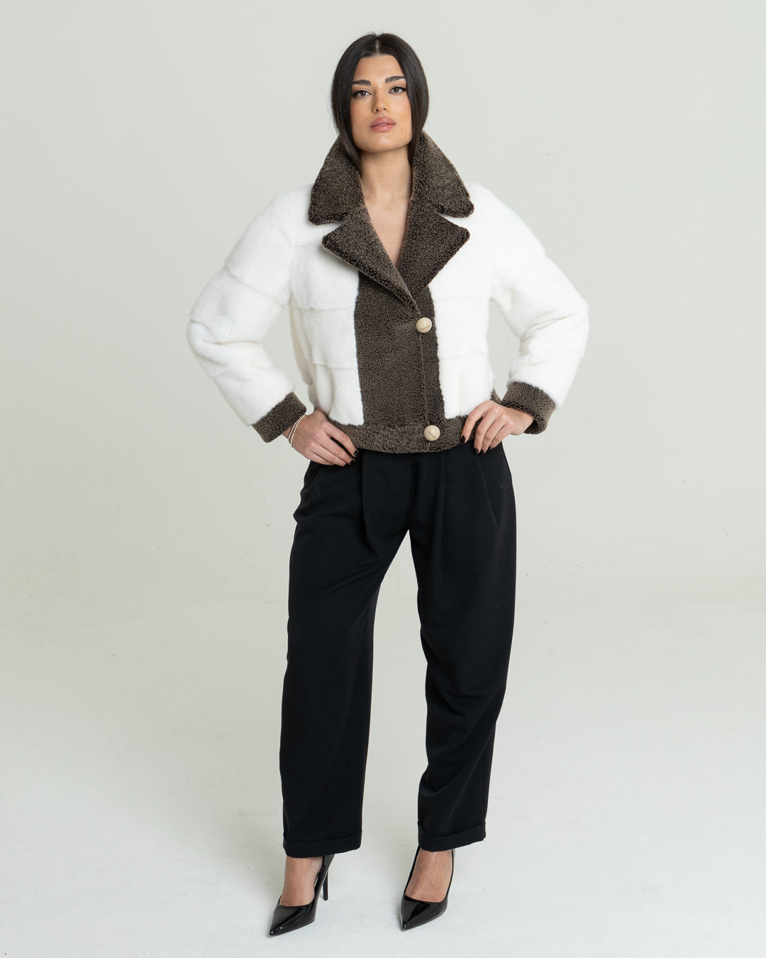 Teddy Mink Jacket