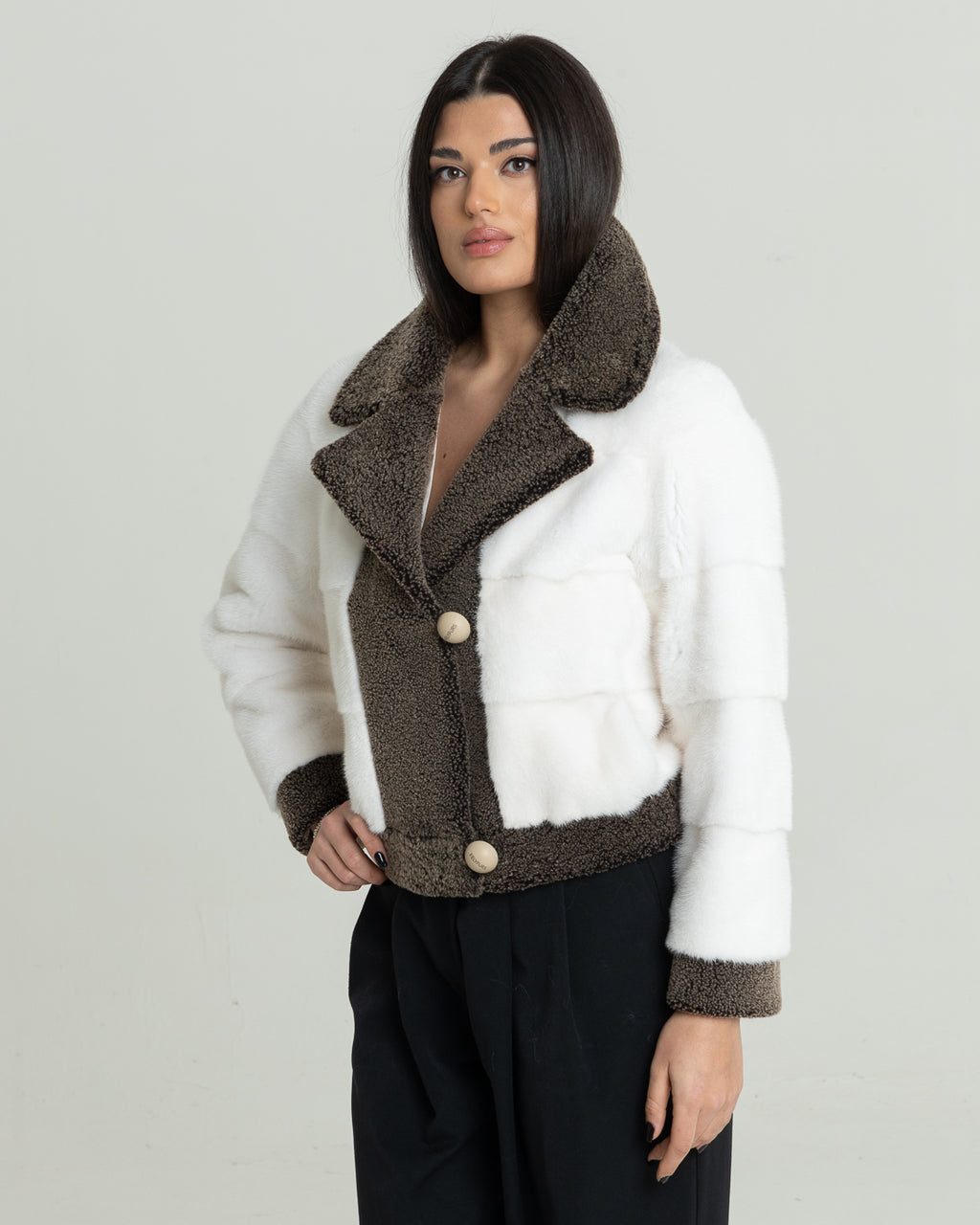 Teddy Mink Jacket