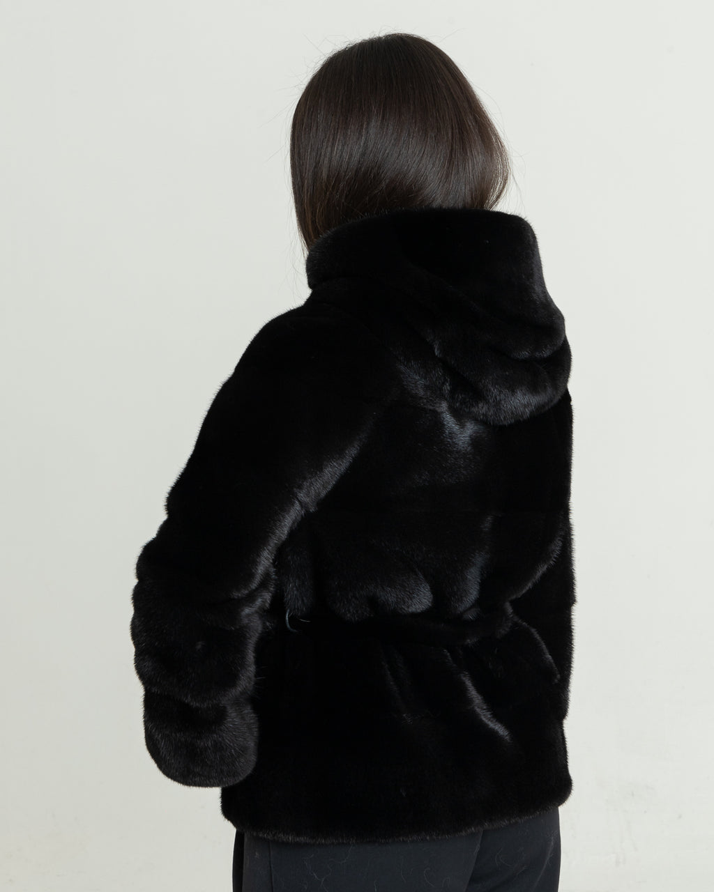 Visone Nero Orizzontale Top Quality