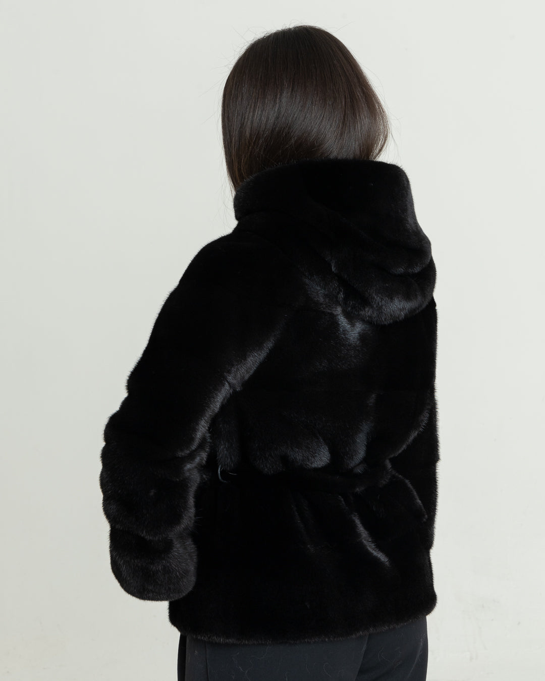 Visone Nero Orizzontale Top Quality