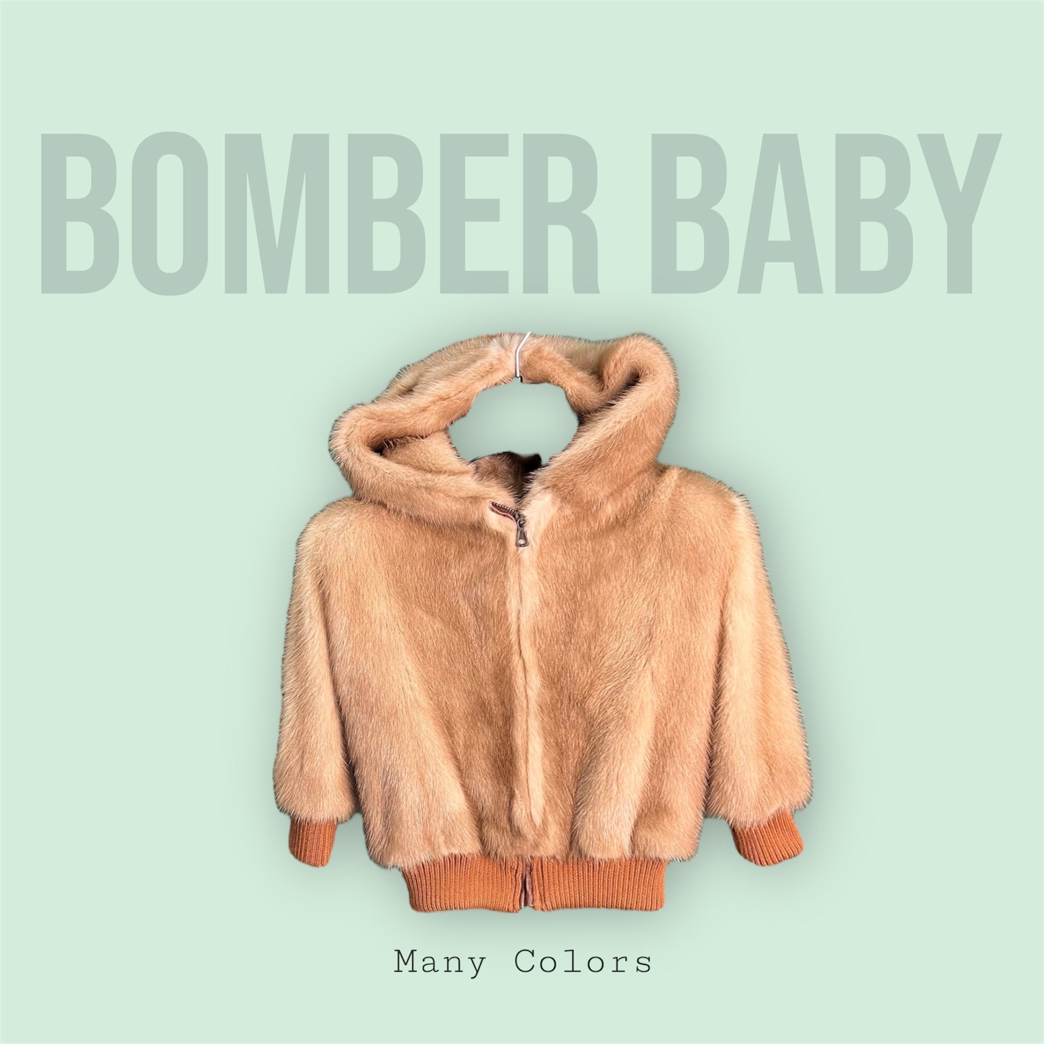 PRE ORDER- Bomber in Visone Baby