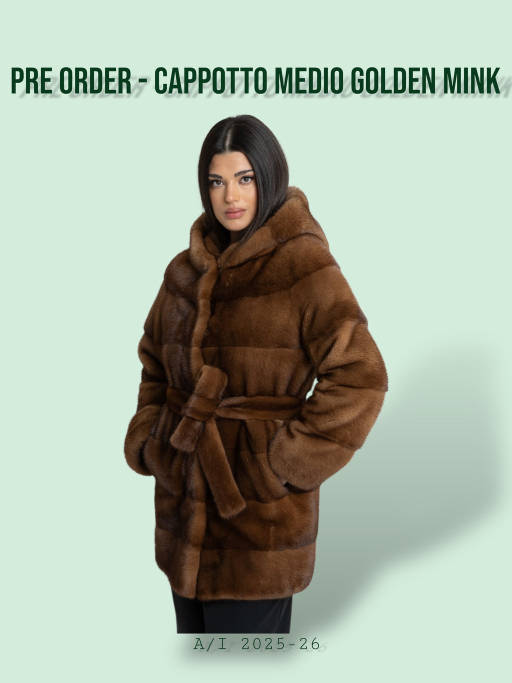 Manteau doré classique