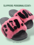 PRE ORDER Slippers Visone Perzonalizzato