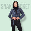 Snake Leather Jacket