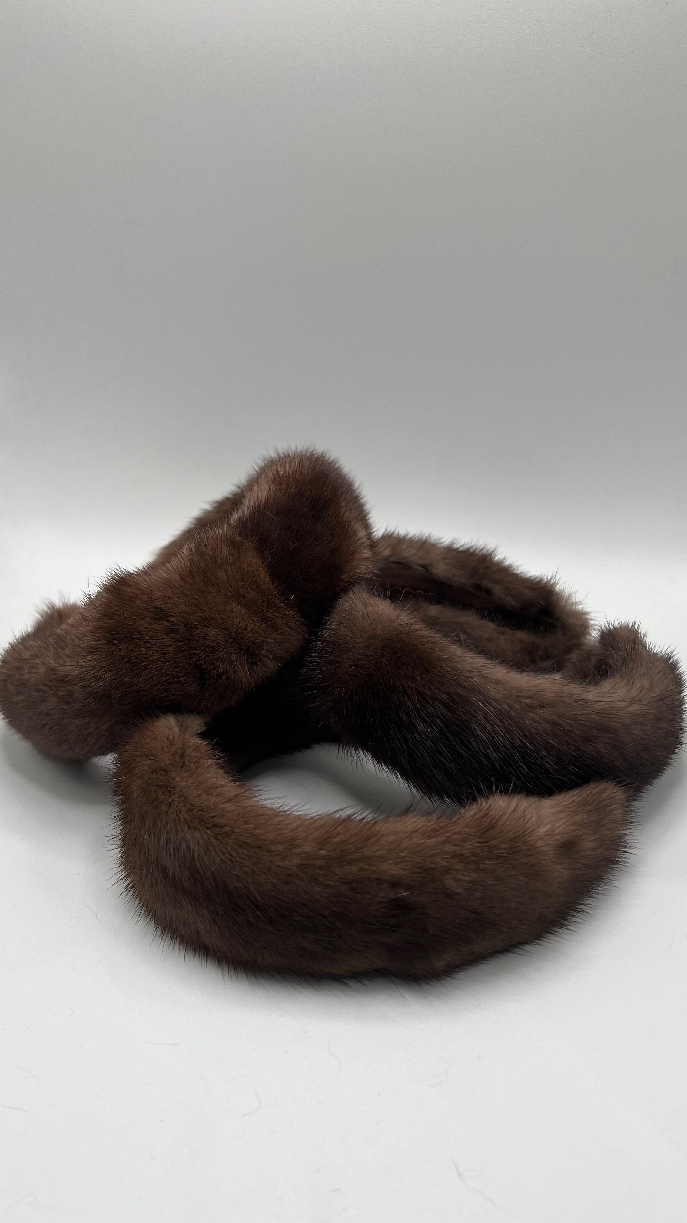 Cerchietto per Capelli in Visone