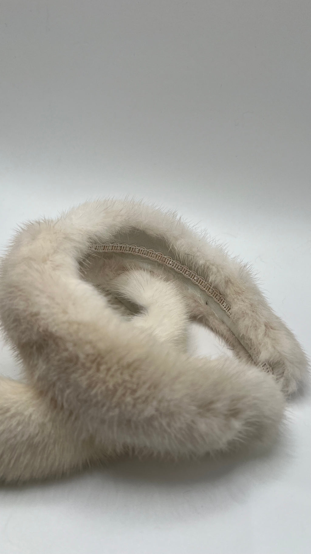 Cerchietto per Capelli in Visone