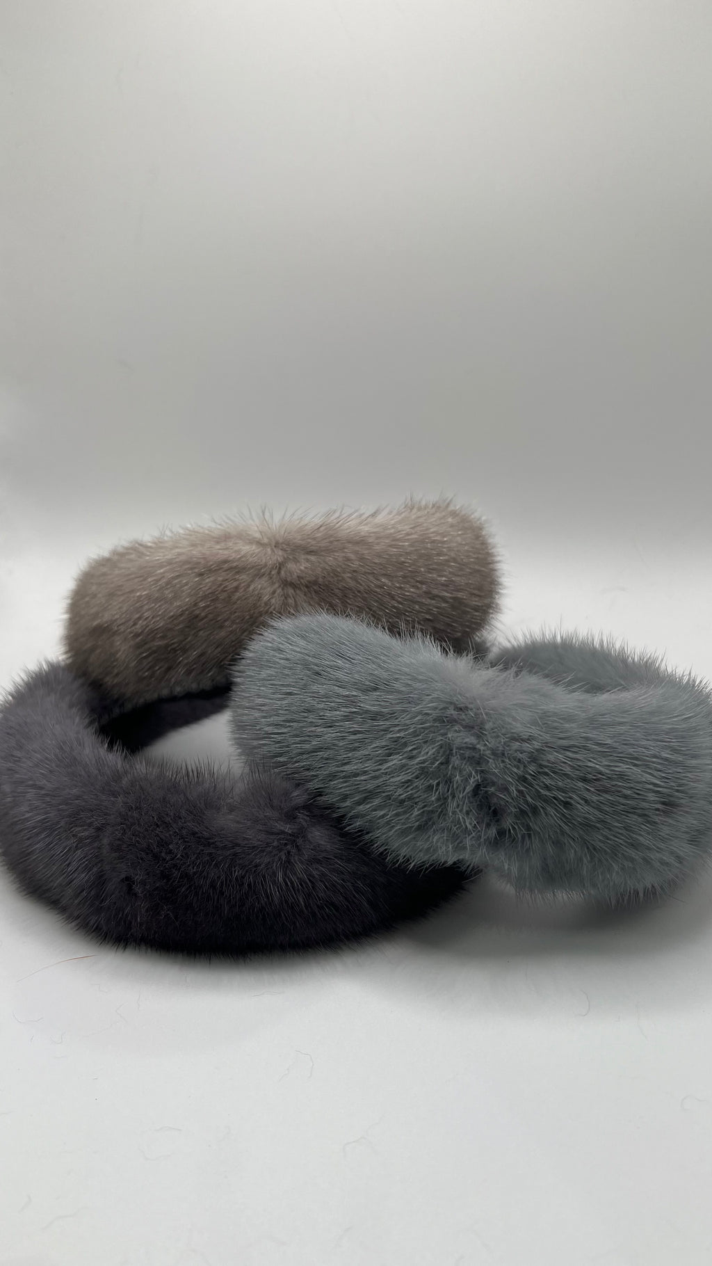 Cerchietto per Capelli in Visone