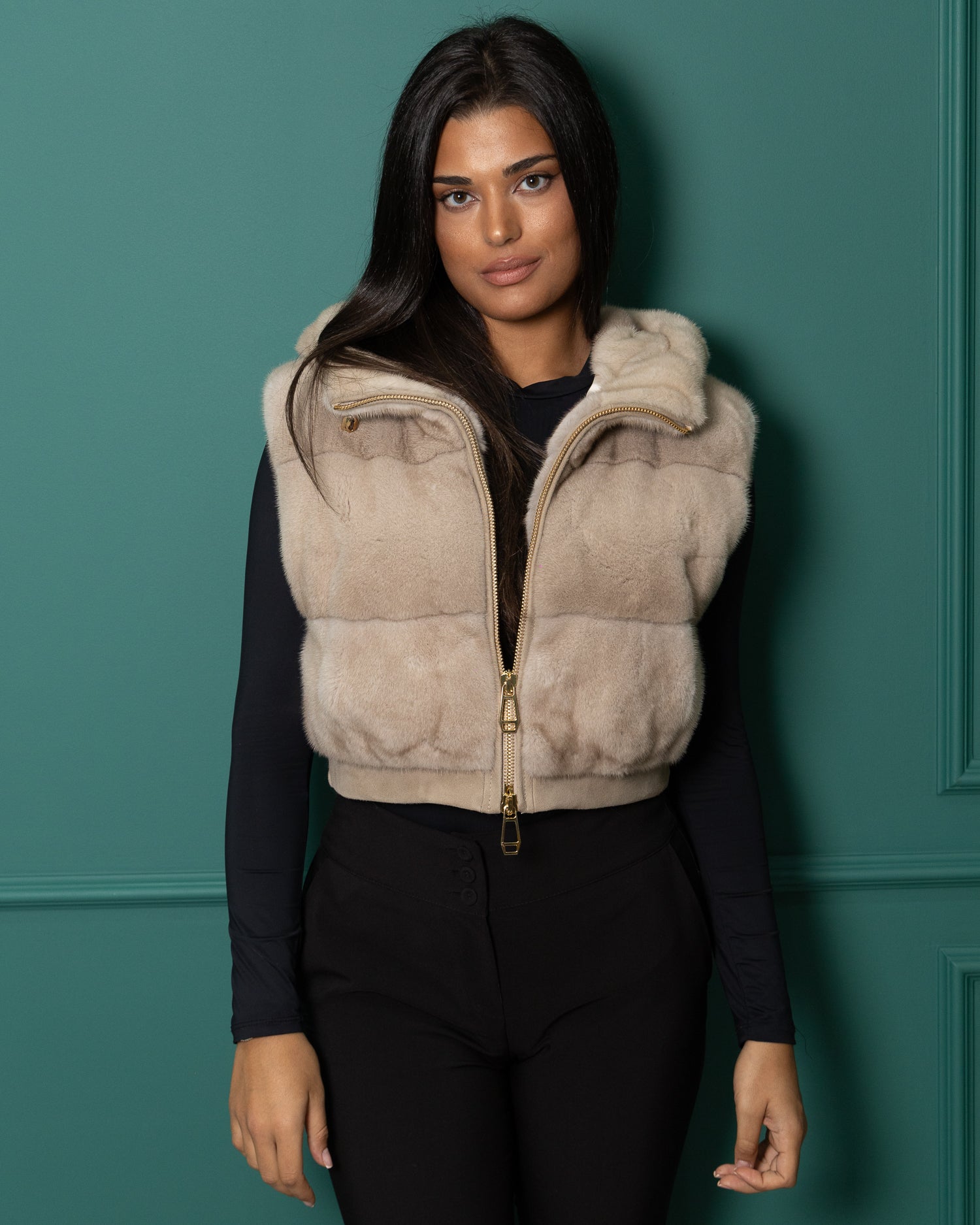 PRE ORDER- Smanicato Visone Zip