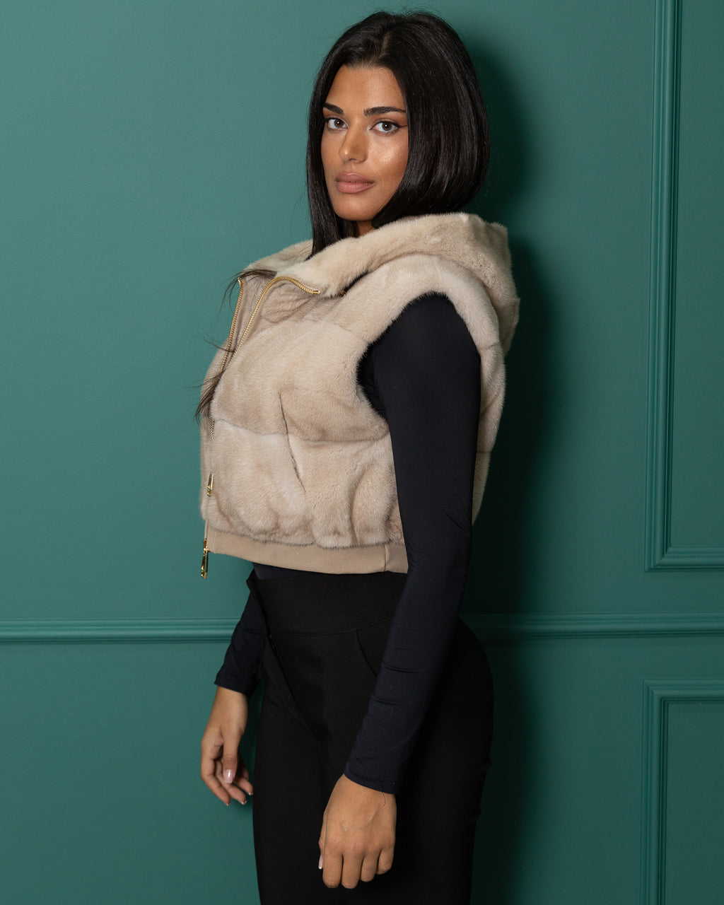 PRE ORDER- Smanicato Visone Zip